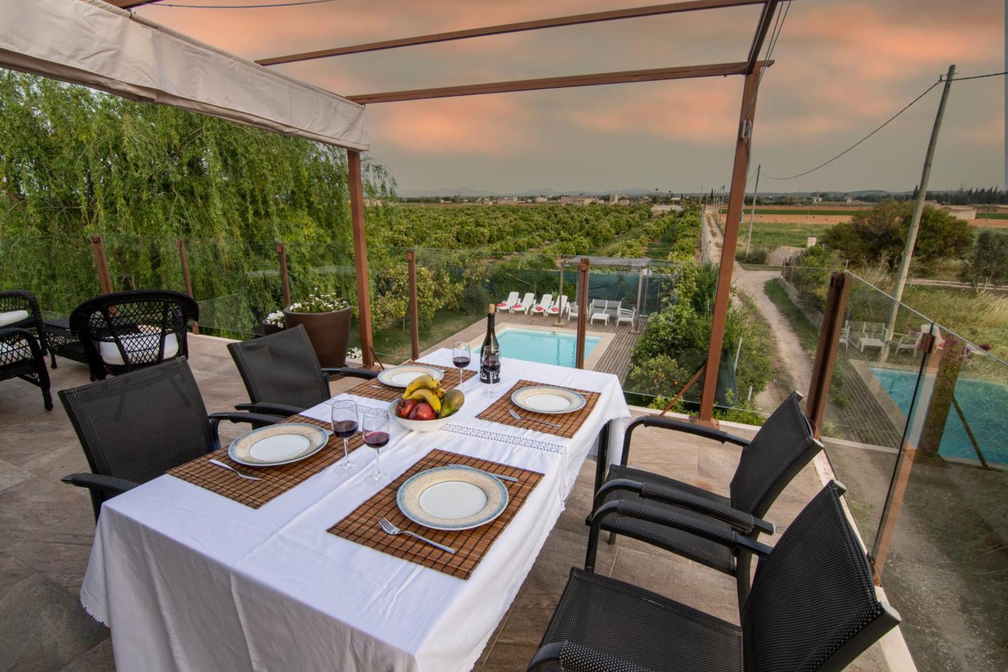 Els Tarongers Perfect For Families Or Friends Villa Sa Pobla Eksteriør bilde